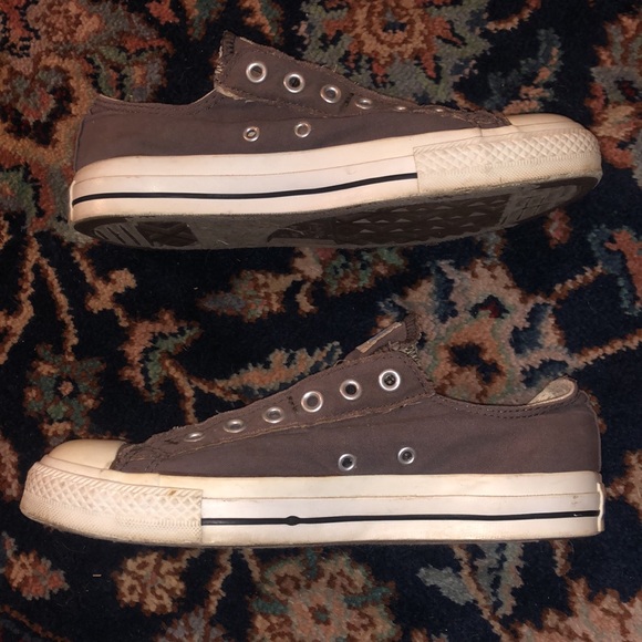 Converse Slip on Sneakers in Taupe - Picture 5 of 10